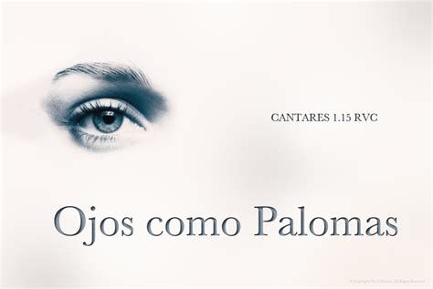 Ilustración poética: ojos como palomas entre guedejas y manada de cabras en ladera