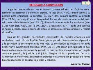 Infografía: ladrillos que representan rechazos a la convicción del Espíritu