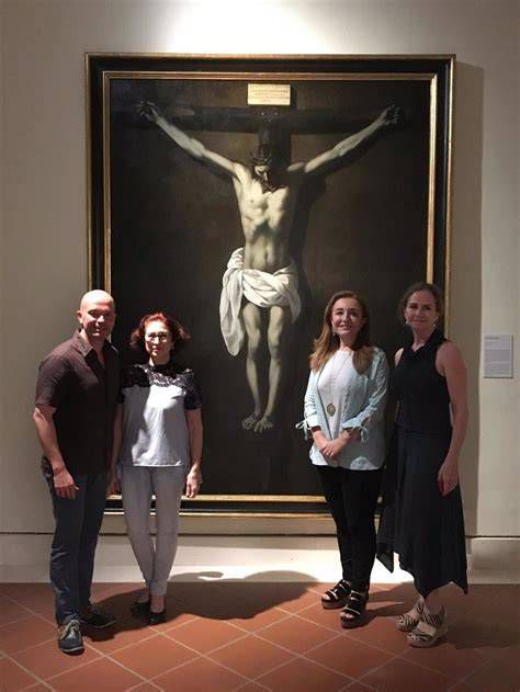 Zurbarán - Cristo crucificado (Museo de Bellas Artes de Sevilla)