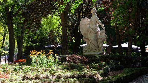 Parque de la Taconera durante una celebración religiosa