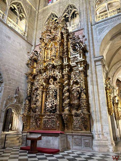 Baldaquino barroco de la Capilla de Santa Eulalia