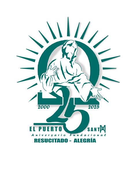 Escudo conmemorativo del XXV Aniversario de la Hermandad de Pasión
