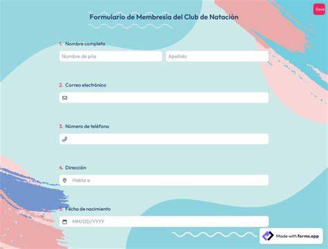 Formulario de membresía en línea para iglesias