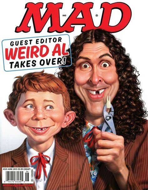 Iconic Mad Magazine covers and Wolverton's signature style