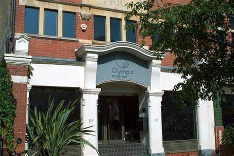 Olympic Studios in London (historical photo)