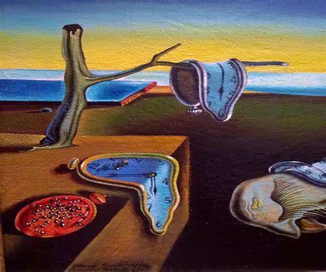 Obra La persistencia de la memoria de Salvador Dalí