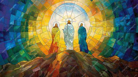 Iconografía de la Transfiguración de Jesús con Moisés y Elías