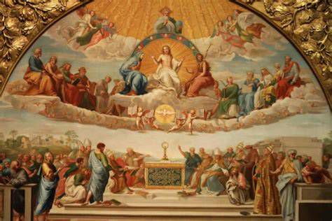 Representación de la Iglesia como comunión de los santos