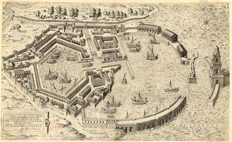 Plan reconstitué du port gallo-romain de Ratiatum et du bras du Seil
