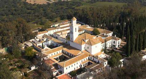 Monasterio del Tardón y paisaje Sierra de Hornachuelos