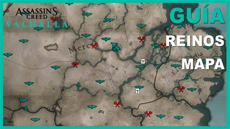 Mapa con iconos de lugares secretos en Assassin's Creed Brotherhood