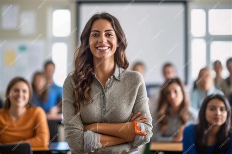 Profesora de enfermería geriátrica impartiendo clase en universidad