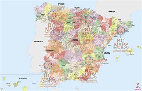 Mapa de la ubicación de las principales Capillas de los Desamparados en España
