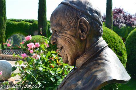 busto del Papa Francisco por Francisco Toledo Sánchez