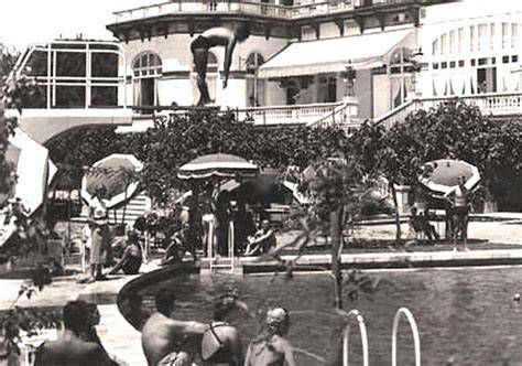 Imagen histórica del Hotel Miramar y su capilla