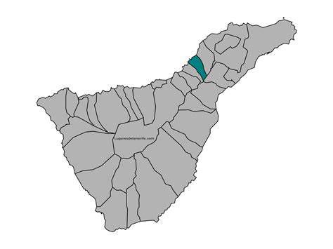 Mapa de localización del Centro De Formación Norte en El Sauzal, Tenerife