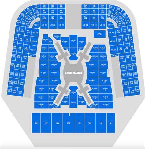 Mapa del recinto y acceso para el concierto Hermandad Chichala