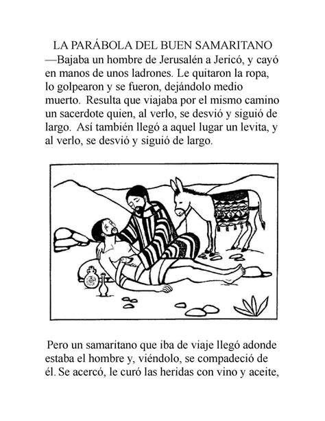 Parábola del Buen Samaritano - ilustración temática