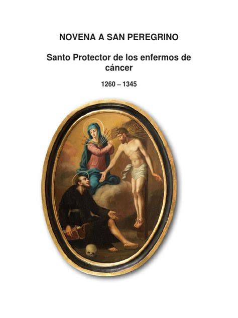 Imagen de San Peregrino, santo protector de pacientes con cáncer