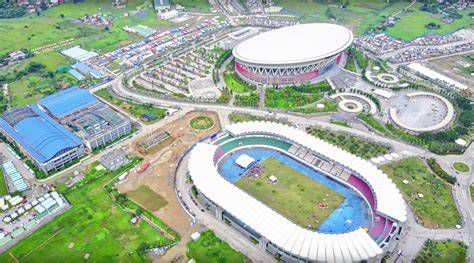 Philippine Arena aerial view