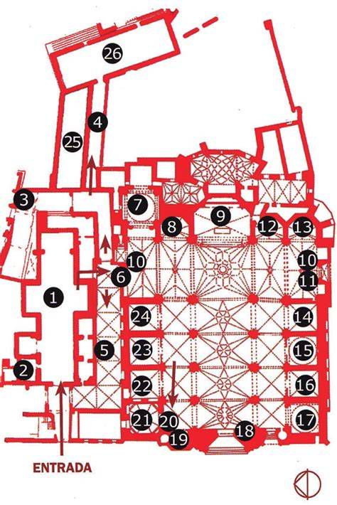 Plano del Palacio Episcopal y salas del Museo Diocesano de Arte Sacro