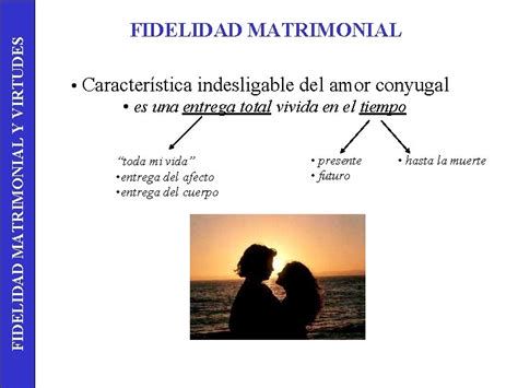 Ilustración de la unión matrimonial y fidelidad conyugal