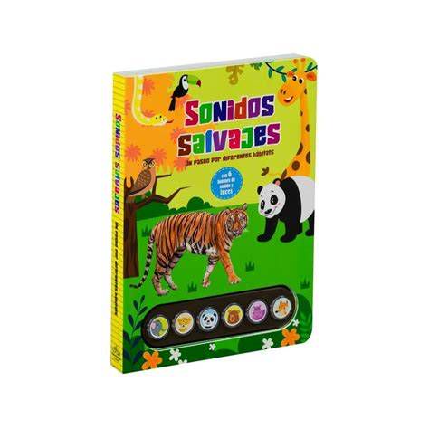 libro infantil interactivo con botones de sonido y texturas