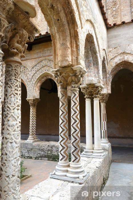 claustro columnas capiteles Monreale