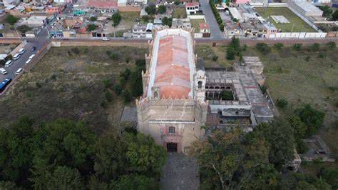 planta y alzado del exconvento de San Miguel Arcángel, Huejotzingo
