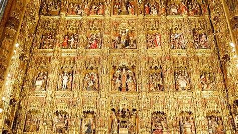 retablo mayor detalle (relieves y esculturas)
