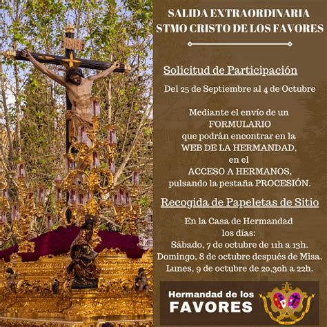 Campo del Príncipe con el Cristo de los Favores y devotos en Viernes Santo