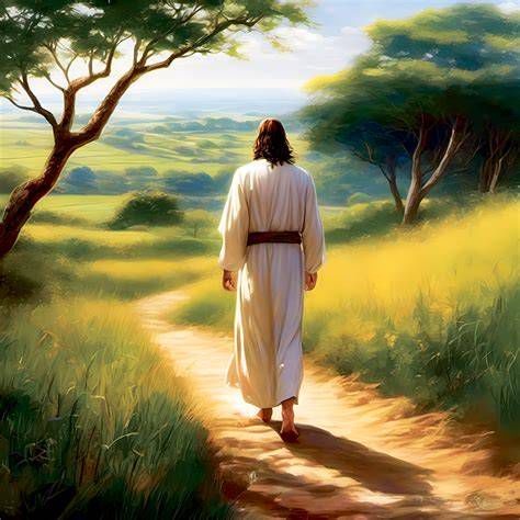 Paisaje espiritual: luz simbolizando a Jesucristo, camino y vida