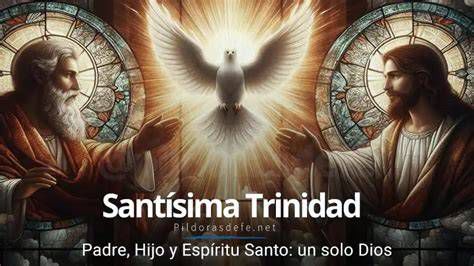 Representación de la Trinidad: Padre, Hijo y Espíritu Santo