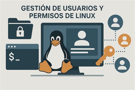 Ilustración de permisos y configuración en directorio home de usuario Linux