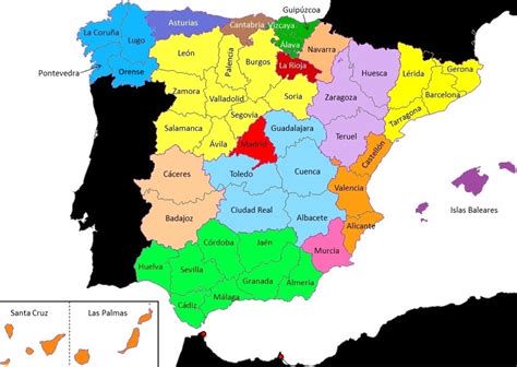 Mapa de provincias y asociaciones mencionadas (Toledo, Ciudad Real, Guadalajara)
