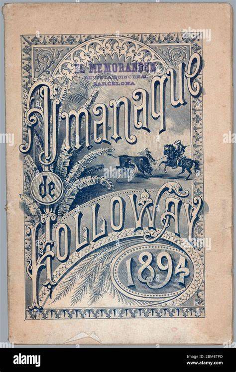 Portada histórica del Almanaque de Segovia 1868