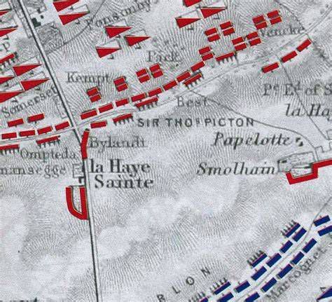 Santisima Trinidad historical battle map