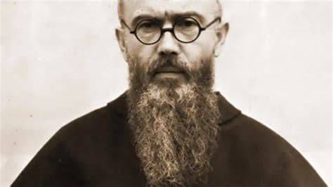retrato de Maximiliano Kolbe en hábito franciscano