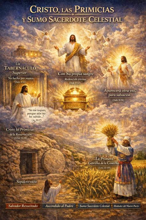 Esquema de sinergias clonación y resurrección Sacerdote