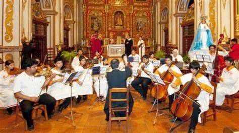 Festival internacional de música religiosa en iglesia barroca