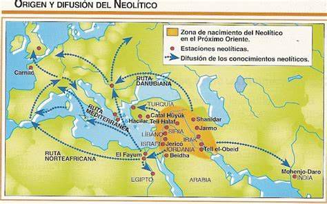 Mapa del origen y difusión de la oración Padre Nuestro en el mundo antiguo