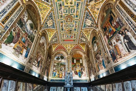 Mapa del complejo Catedral de Siena y Biblioteca Piccolomini