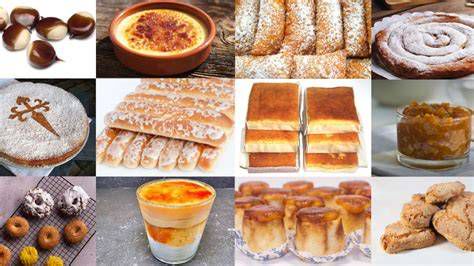 Selección de postres tradicionales del norte de España