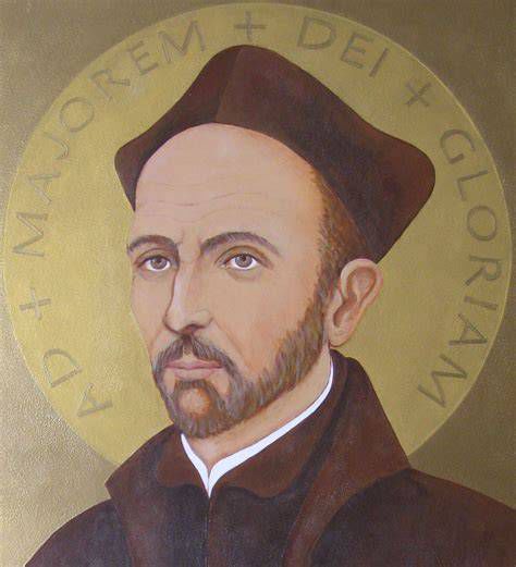 Retrato de San Ignacio de Loyola, fundador de la Compañía de Jesús