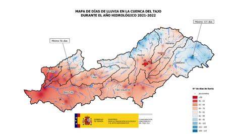 Mapa y esquema de la cuenca del Tajo y puntos de muestreo en el tramo medio
