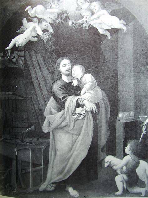 Iconografía de San José y símbolos en la carpintería de la Capilla