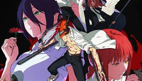Escena de la batalla final en Chainsaw Man Arco de Reze