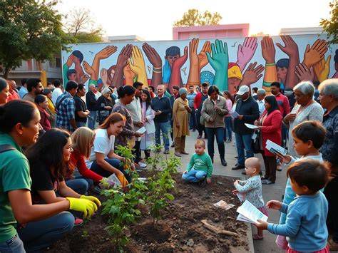 Voluntariado y acción social en parroquia