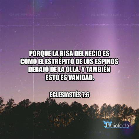 Ilustración: espinos crepitando bajo una olla (metáfora bíblica)