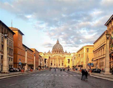 Vía della Conciliazione con peregrinos